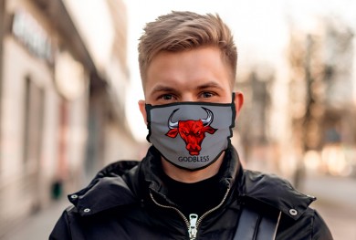 FaceMask Antifluidos ajustable Godbless